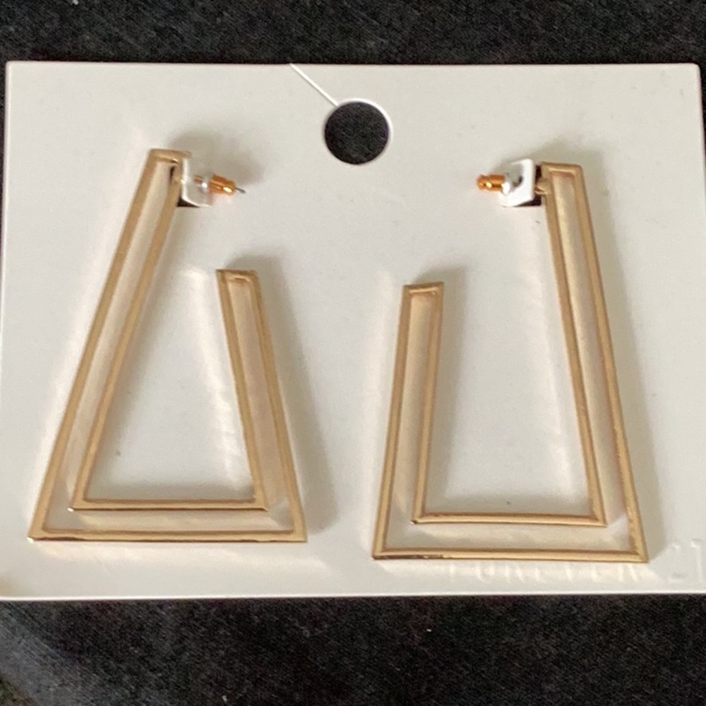 3 inch Gold Earrings!